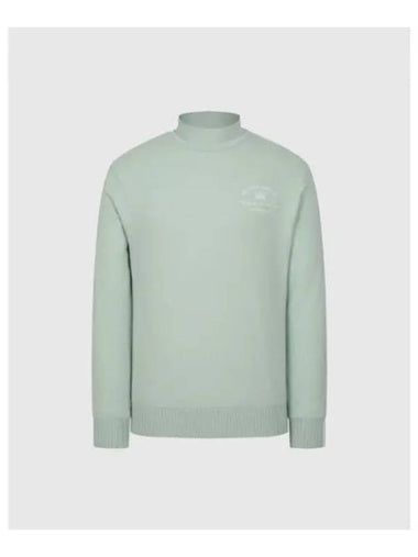 TRAVISMATHEW Men s Mockneck Windproof Sweater Mint - TRAVIS SCOTT - BALAAN 1