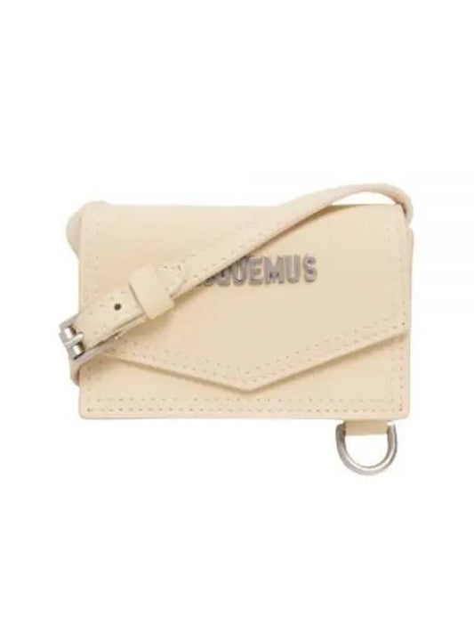 Le Porte Azur 216SL004 3069 120 Envelope Neck Pouch - JACQUEMUS - BALAAN.