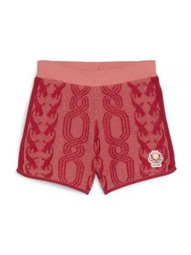 Palomo T7 Shorts Red Pink - PUMA - BALAAN 1