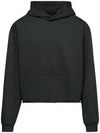 Number Logo Fleece Cotton Hoodie Black - MAISON MARGIELA - BALAAN 1