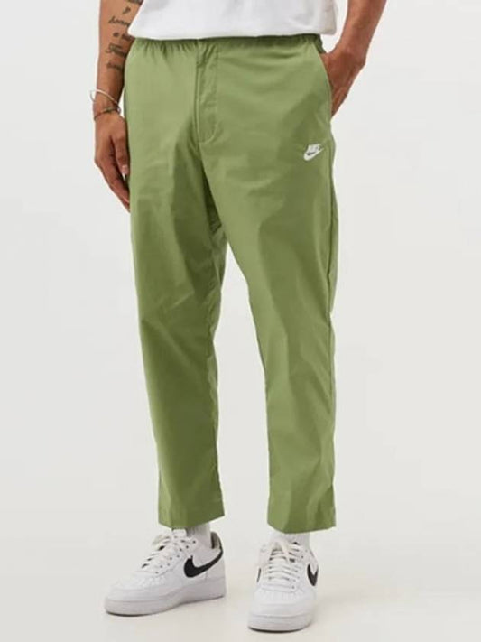 01 DM6824 334 Club Woven Unlined Sneaker Pants Green - NIKE - BALAAN 1