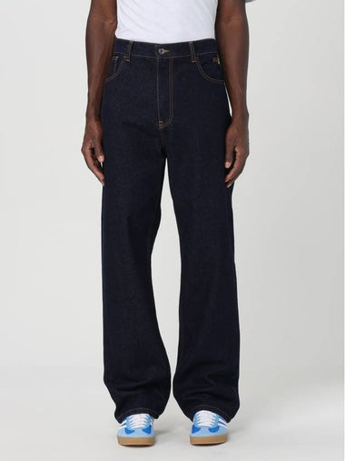 Denim straight pants 3740MP233L 247599 89 - MSGM - BALAAN 1