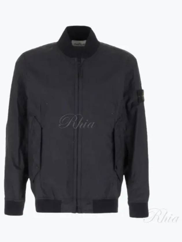 Membrana 3L TC Bomber Jacket Navy - STONE ISLAND - BALAAN 2