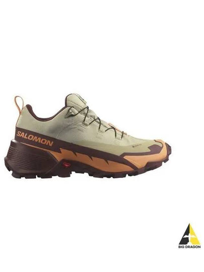 Cross Hike GTX 2 W Low Top Sneakers Alfalfa Cantaloupe Bitter Chocolate - SALOMON - BALAAN 2