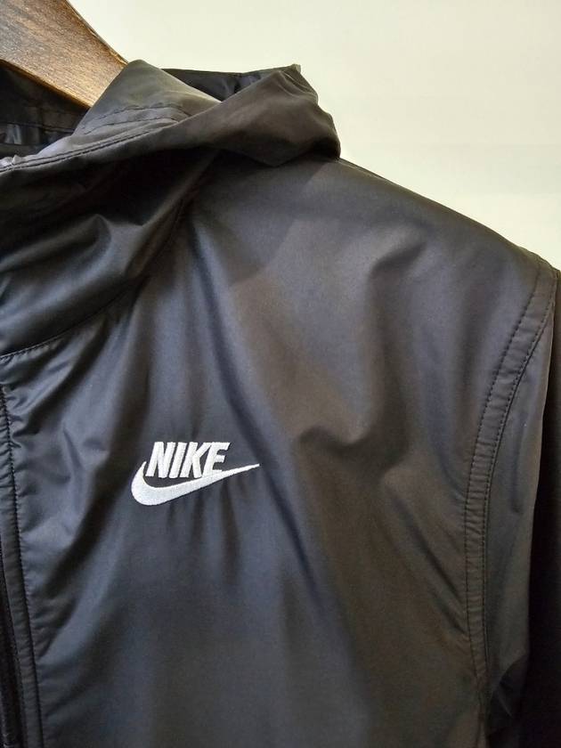 Women's Essential Repel Woven Windbreaker Black - NIKE - BALAAN 4