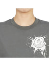 Logo T-Shirt Dark Gray - MONCLER - BALAAN 7