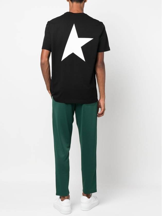 Star Collection Logo Short Sleeve T-Shirt Black - GOLDEN GOOSE - BALAAN 3