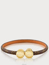 Historic Mini Monogram Bracelet Gold Brown - LOUIS VUITTON - BALAAN 2