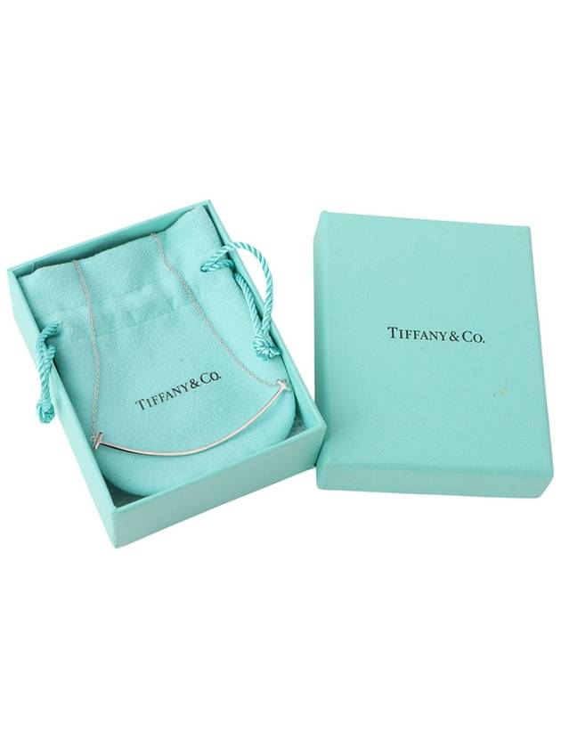 34775346 White gold T smile necklace large 34201 - TIFFANY & CO. - BALAAN 6