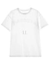 Logo Cotton Jersey Short Sleeve T-Shirt White - MAISON MARGIELA - BALAAN 2