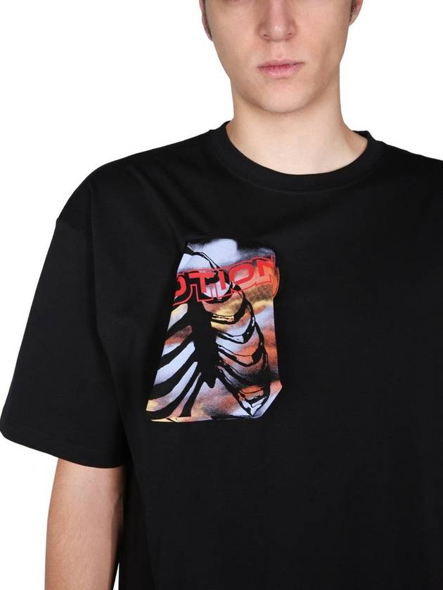 Raf Simons T-Shirt With Printed Details - RAF SIMONS - BALAAN 4