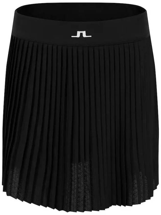 Women's Binx Pleated Skirt Black - J.LINDEBERG - BALAAN 3