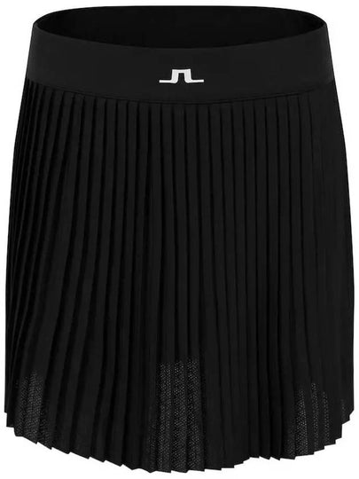 Women's Binx Pleated Skirt Black - J.LINDEBERG - BALAAN 2