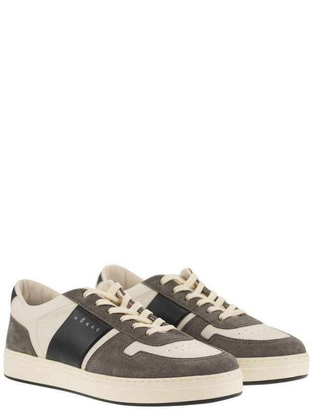 H-TV leather and suede trainers - HOGAN - BALAAN 4