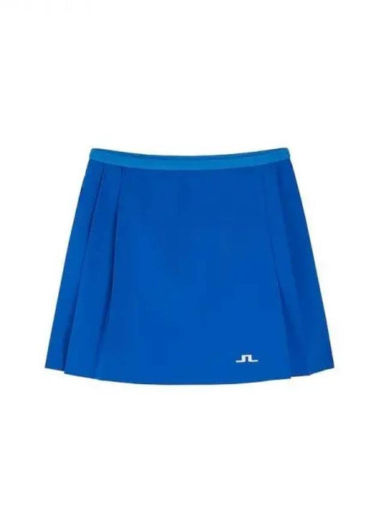 Golf Women s Sierra Pleated Skirt Blue Domestic Product - J.LINDEBERG - BALAAN 1