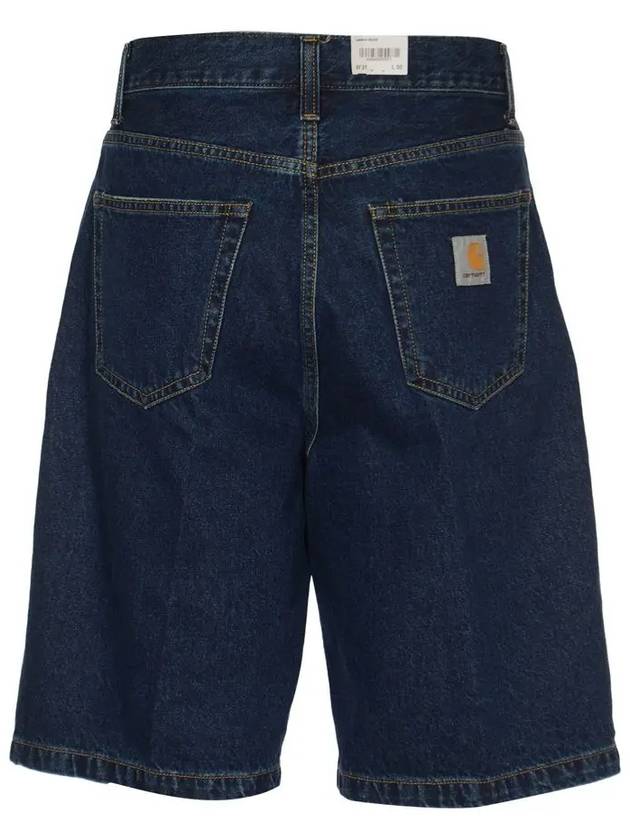 LANDON logo patch denim short pants I030469 0106 - CARHARTT - BALAAN 4