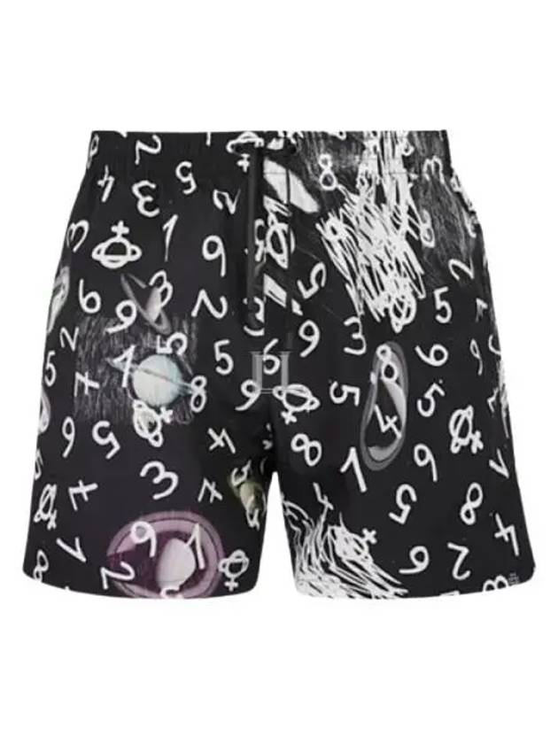 Graphic Print Swim Shorts Black - VIVIENNE WESTWOOD - BALAAN 2