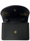 Leather Travel Card Wallet Black - SALVATORE FERRAGAMO - BALAAN 5