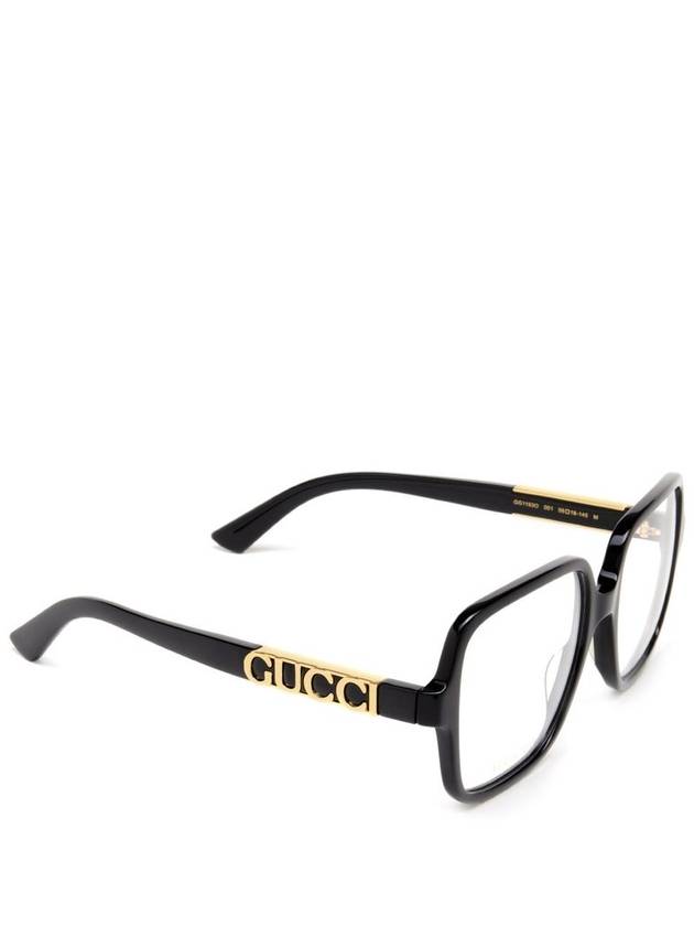 Glasses GG1193O 001 Black - GUCCI - BALAAN 3