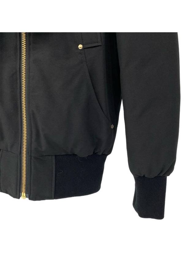 Saint Flavi Bomber Padding Black - MOOSE KNUCKLES - BALAAN 6