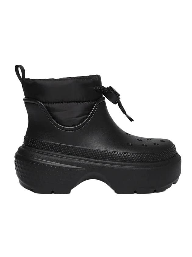 Stomp Puff Winter Boots Black - CROCS - BALAAN 1