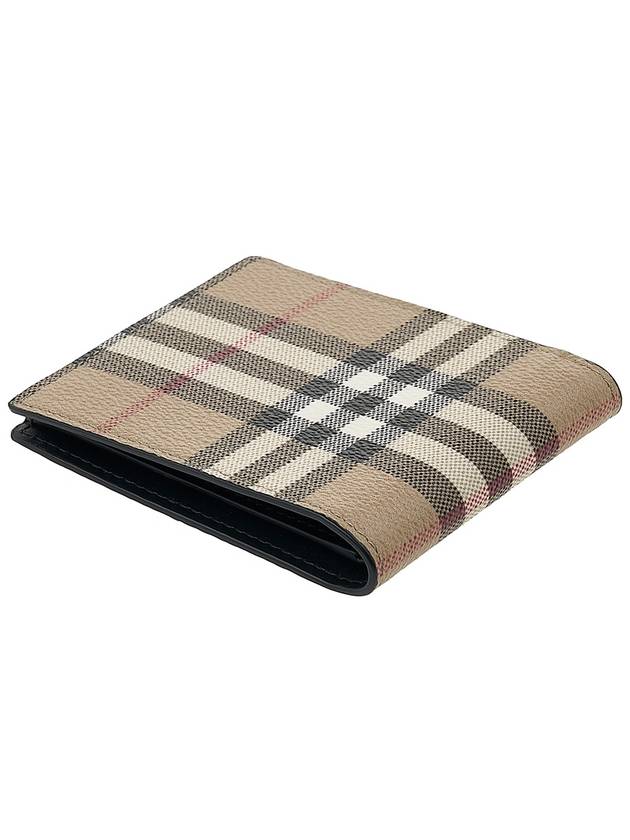 Vintage Check Slim Half Wallet Beige - BURBERRY - BALAAN 5