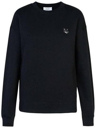 Bold Fox Head Patch Comfort Sweatshirt Black - MAISON KITSUNE - BALAAN 2