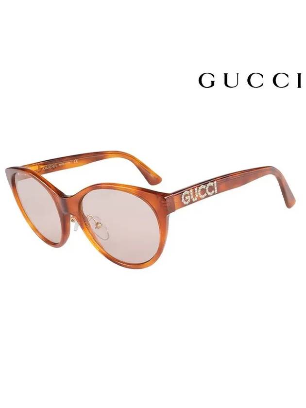 Eyewear Cat Eye Sunglasses Havana - GUCCI - BALAAN 2