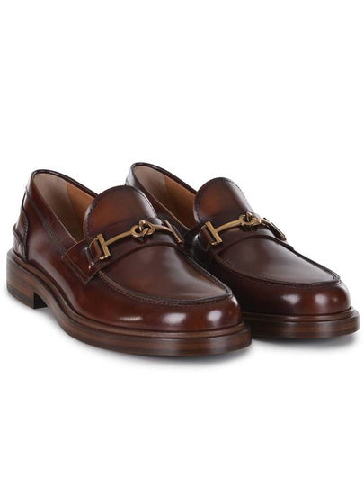 Tod'S  Flat Shoes Leather Brown - TOD'S - BALAAN 2