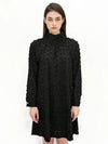 Turtleneck Glitter Black One PieceTurtleneck Glitter Black OP - DAMAGE MNEMONIC - BALAAN 1