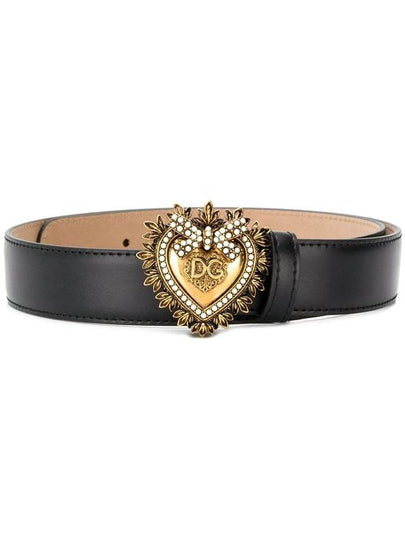 Devotion Belt Black - DOLCE&GABBANA - BALAAN 2