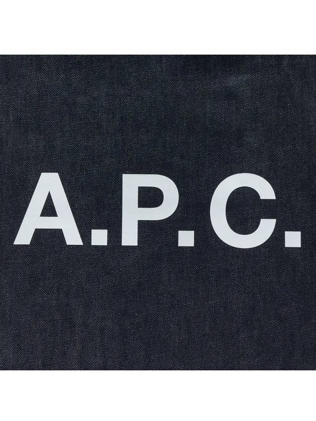 Eco Lou Logo Tote Bag Navy - A.P.C. - BALAAN 5