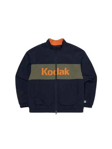 KODAK Apparel Color Block Microfleece Lined Jacket NAVY - KODO - BALAAN 1