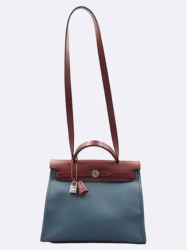 FABRIC 2 WAY BAG - HERMES - BALAAN 3