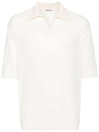 Polo T shirt 760572 Ivory - AURALEE - BALAAN 1