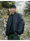 Men's Alpha Pocket Patch Reversible Bomber Jacket Black - FLUKE - BALAAN 2