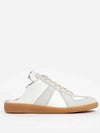 Women's Replica Cut Out Mule Low Top Sneakers White - MAISON MARGIELA - BALAAN 3