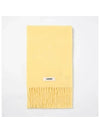 Rescharpe Carot Muffler Yellow - JACQUEMUS - BALAAN 3