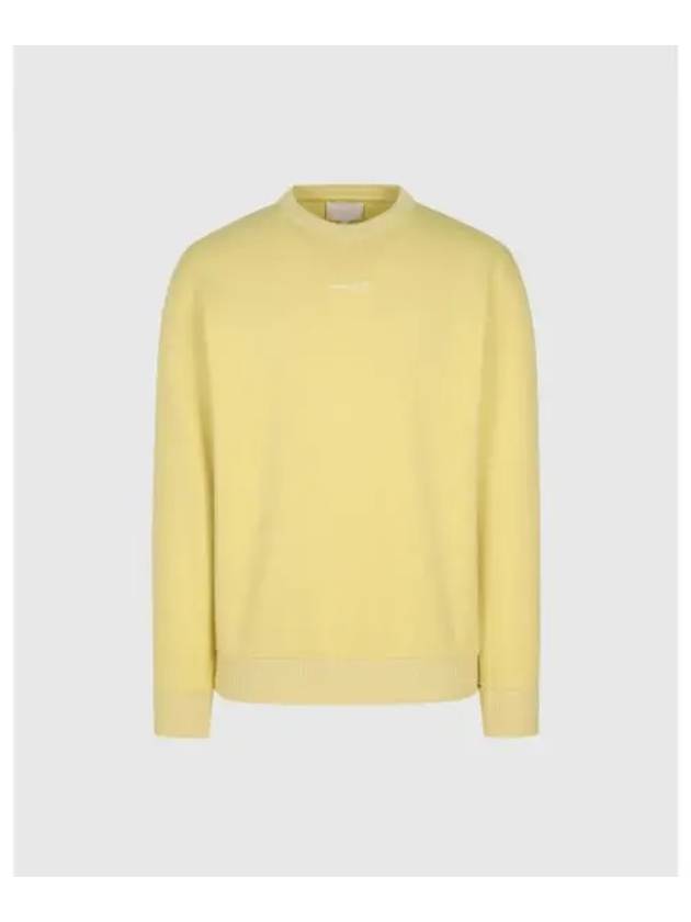 TRAVISMATHEW Unisex Long Sleeve Sweatshirt Mustard - TRAVIS SCOTT - BALAAN 1