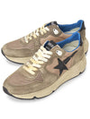 Running Sole Shiny Star Low Top Sneakers Beige - GOLDEN GOOSE - BALAAN 2