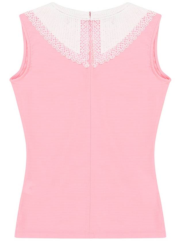 C23M TS007WLace Point Top Pink - CHUCUCHU - BALAAN 2