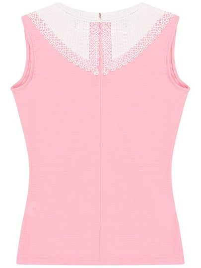 C23M TS007WLace Point Top Pink - CHUCUCHU - BALAAN 2