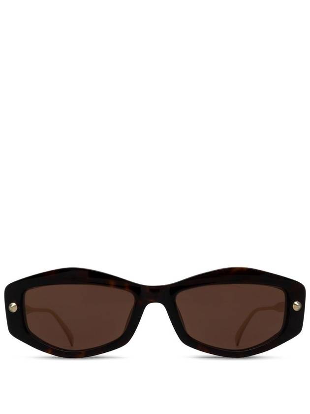 Alexander McQueen AM0482S Havana - ALEXANDER MCQUEEN - BALAAN 1