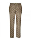 Horsebit Straight Pants Beige - GUCCI - BALAAN 2