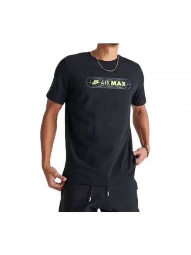 Sportswear Air Max Graphic Short Sleeve T-Shirt Black - NIKE - BALAAN 2