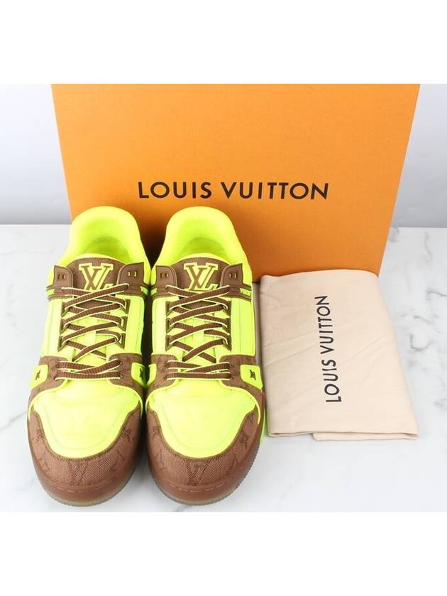 LV trainer sneakers fluorescent 9 5 285 - LOUIS VUITTON - BALAAN 2