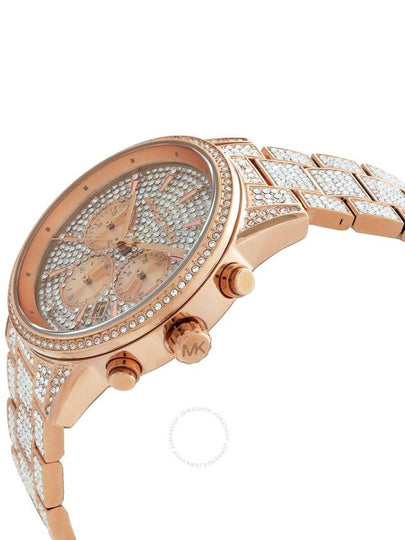 Michael Kors Ritz Pave Chronograph Quartz Crystal Ladies Watch MK6748 - MICHAEL KORS - BALAAN 2