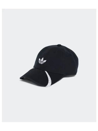 Embroidery Logo Ball Cap Black - ADIDAS - BALAAN 1