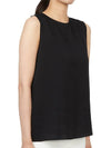 Silk Georgette Sleeveless Black - THEORY - BALAAN 4