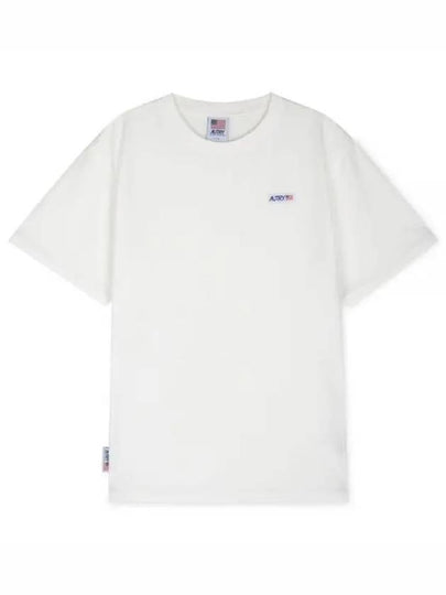 Autry Iconic Logo Short Sleeve T-Shirt White - AUTRY - BALAAN 2